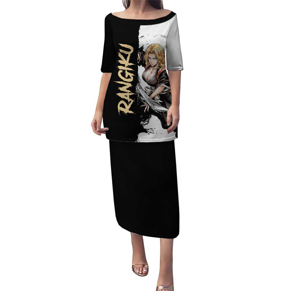 Personalized Rangiku Matsumoto Puletasi Ink Splash Anime Brush Style