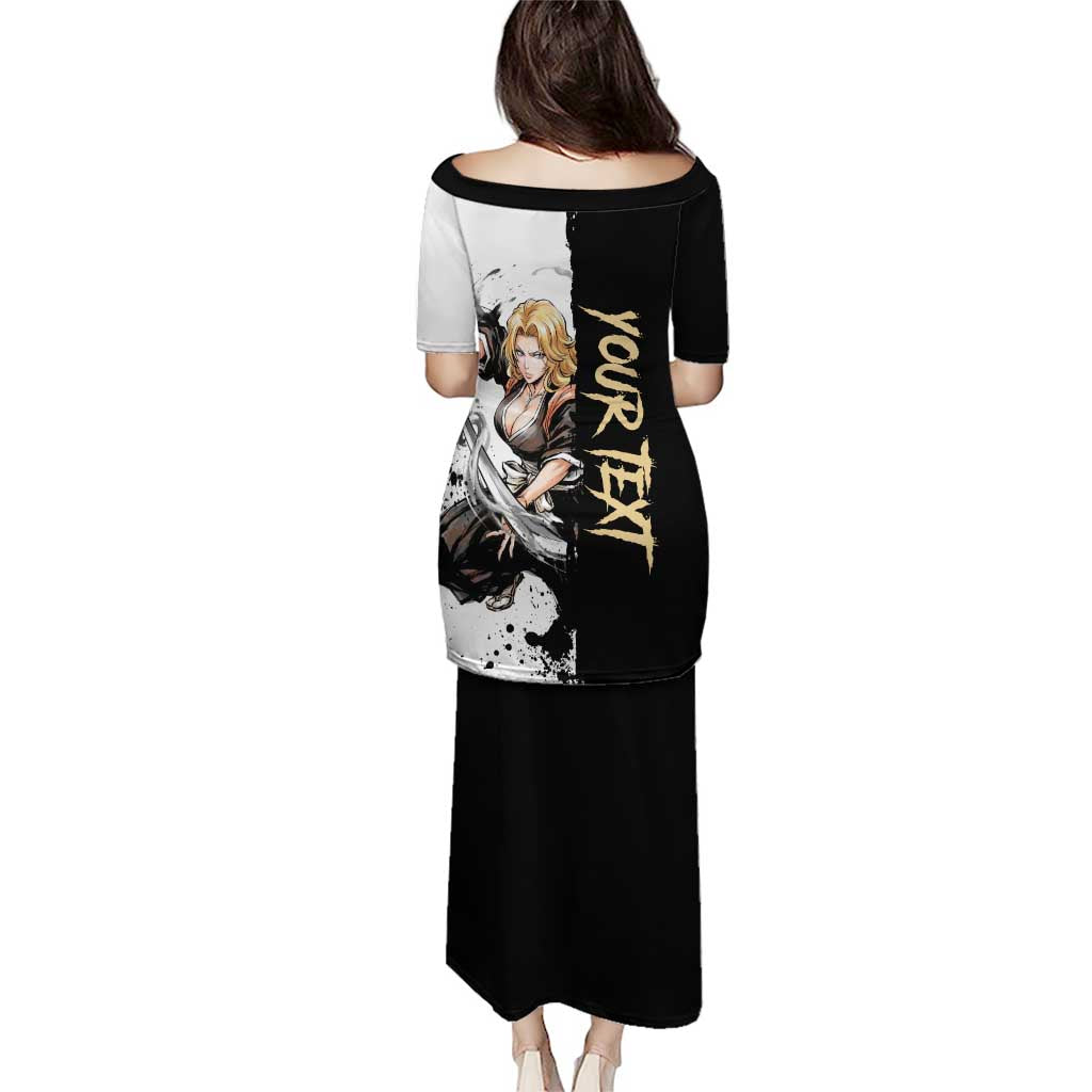 Personalized Rangiku Matsumoto Puletasi Ink Splash Anime Brush Style