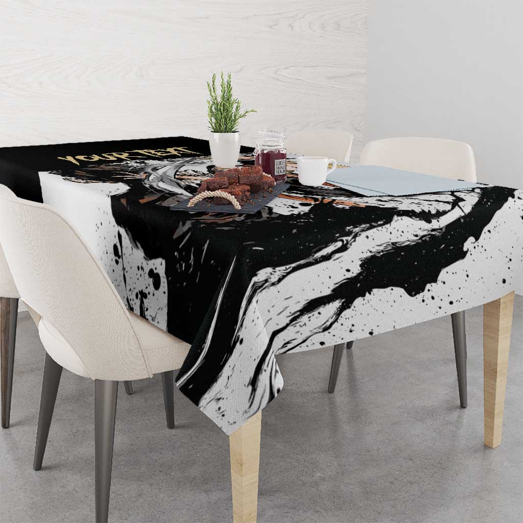 Personalized Rangiku Matsumoto Tablecloth Ink Splash Anime Brush Style