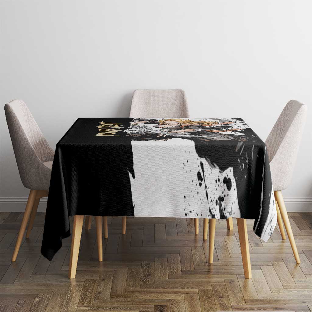 Personalized Rangiku Matsumoto Tablecloth Ink Splash Anime Brush Style
