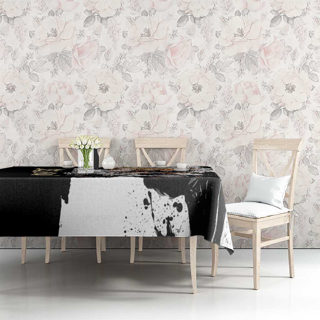 Personalized Rangiku Matsumoto Tablecloth Ink Splash Anime Brush Style