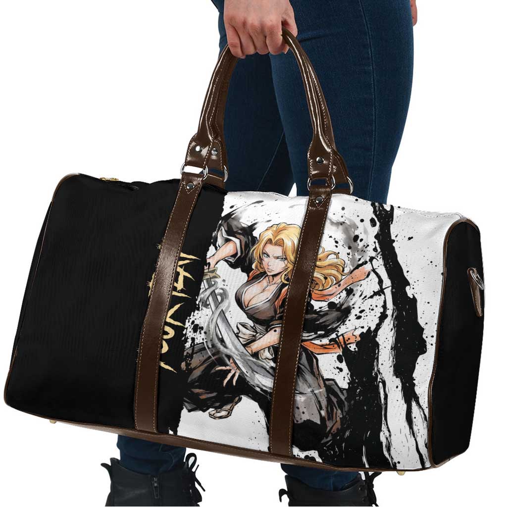 Personalized Rangiku Matsumoto Travel Bag Ink Splash Anime Brush Style