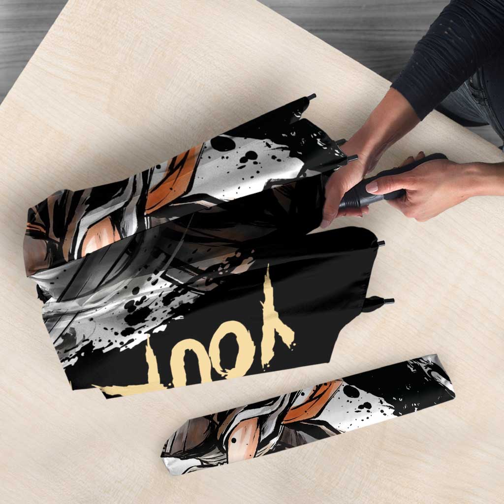 Personalized Rangiku Matsumoto Umbrella Ink Splash Anime Brush Style