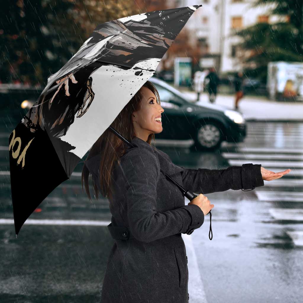 Personalized Rangiku Matsumoto Umbrella Ink Splash Anime Brush Style