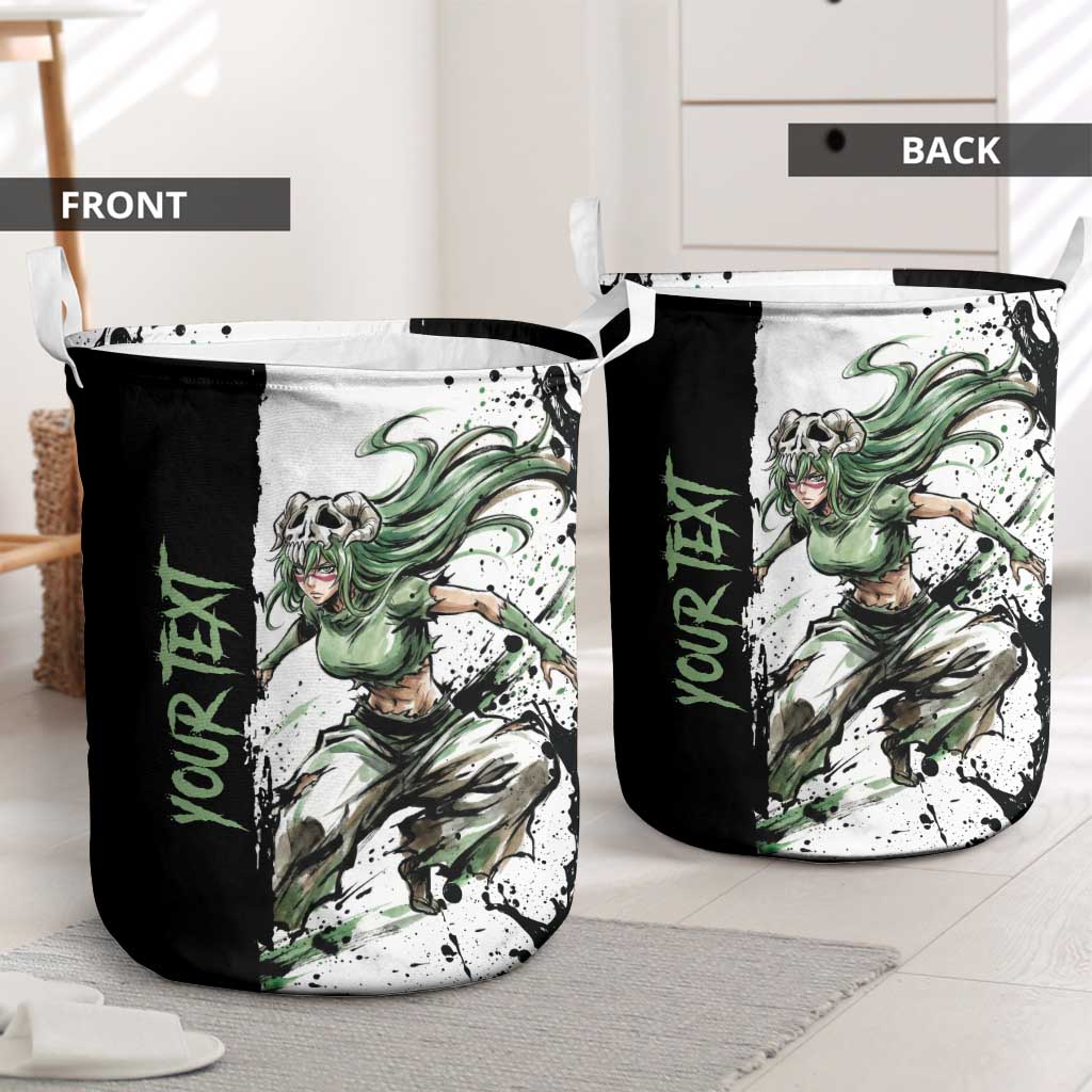Personalized Nel Tu Laundry Basket Ink Splash Anime Brush Style