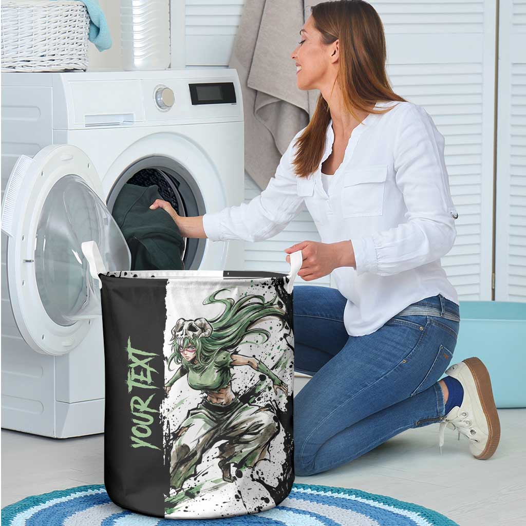 Personalized Nel Tu Laundry Basket Ink Splash Anime Brush Style