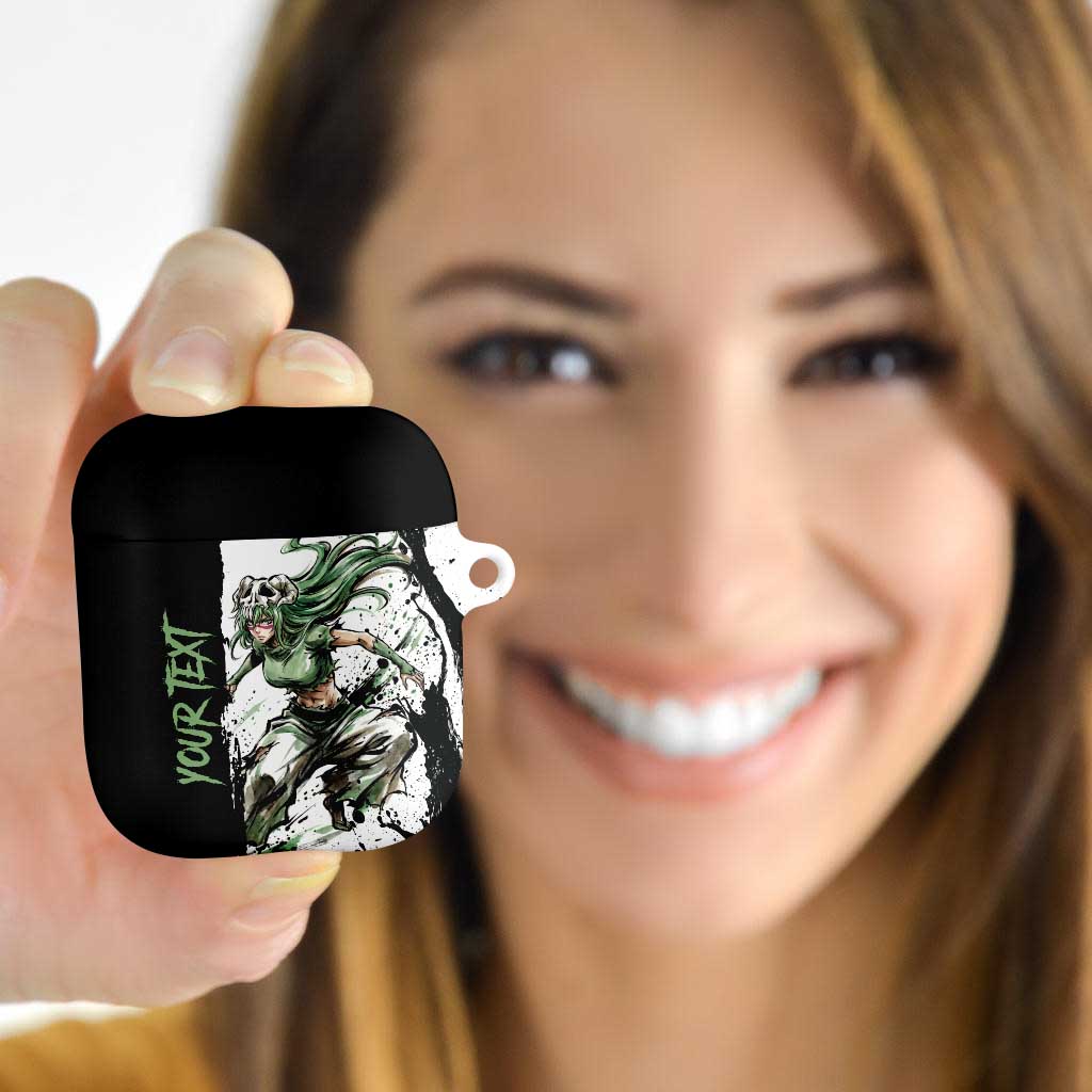 Personalized Nel Tu AirPods Case Ink Splash Anime Brush Style