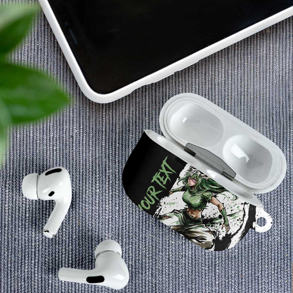 Personalized Nel Tu AirPods Case Ink Splash Anime Brush Style
