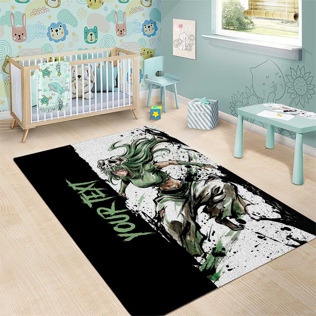 Personalized Nel Tu Area Rug Ink Splash Anime Brush Style