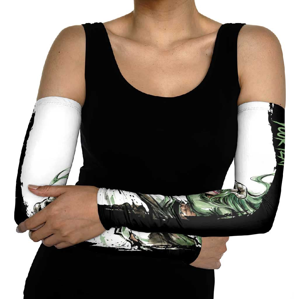 Personalized Nel Tu Arm Sleeves Ink Splash Anime Brush Style