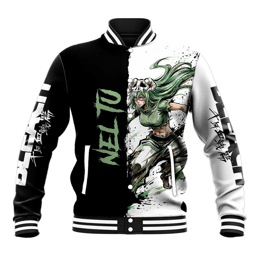 Personalized Nel Tu Baseball Jacket Ink Splash Anime Brush Style