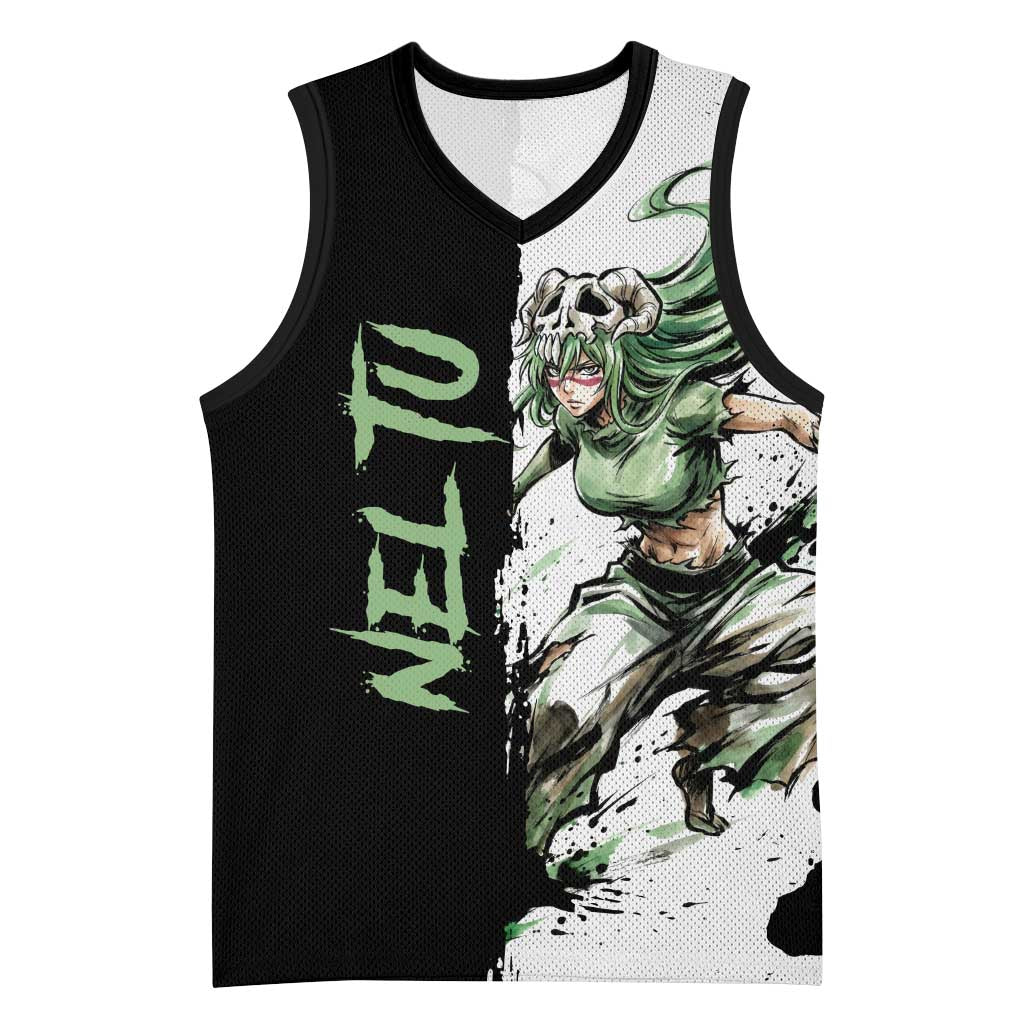 Personalized Nel Tu Basketball Jersey Ink Splash Anime Brush Style