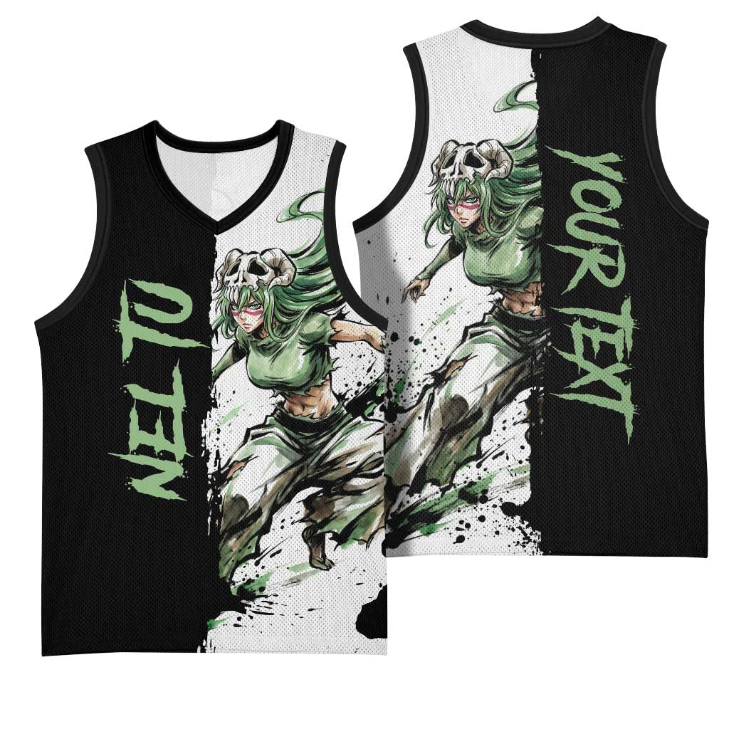 Personalized Nel Tu Basketball Jersey Ink Splash Anime Brush Style