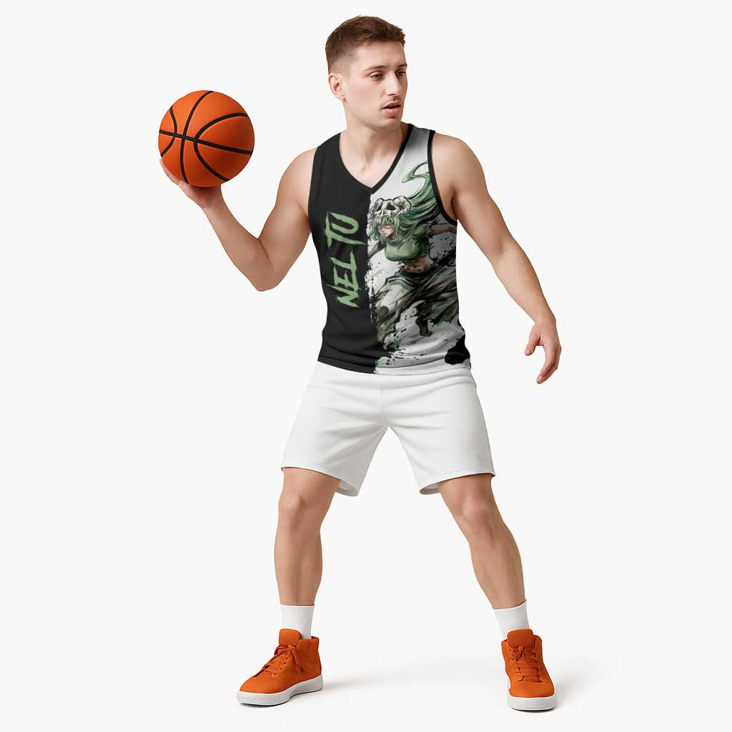 Personalized Nel Tu Basketball Jersey Ink Splash Anime Brush Style