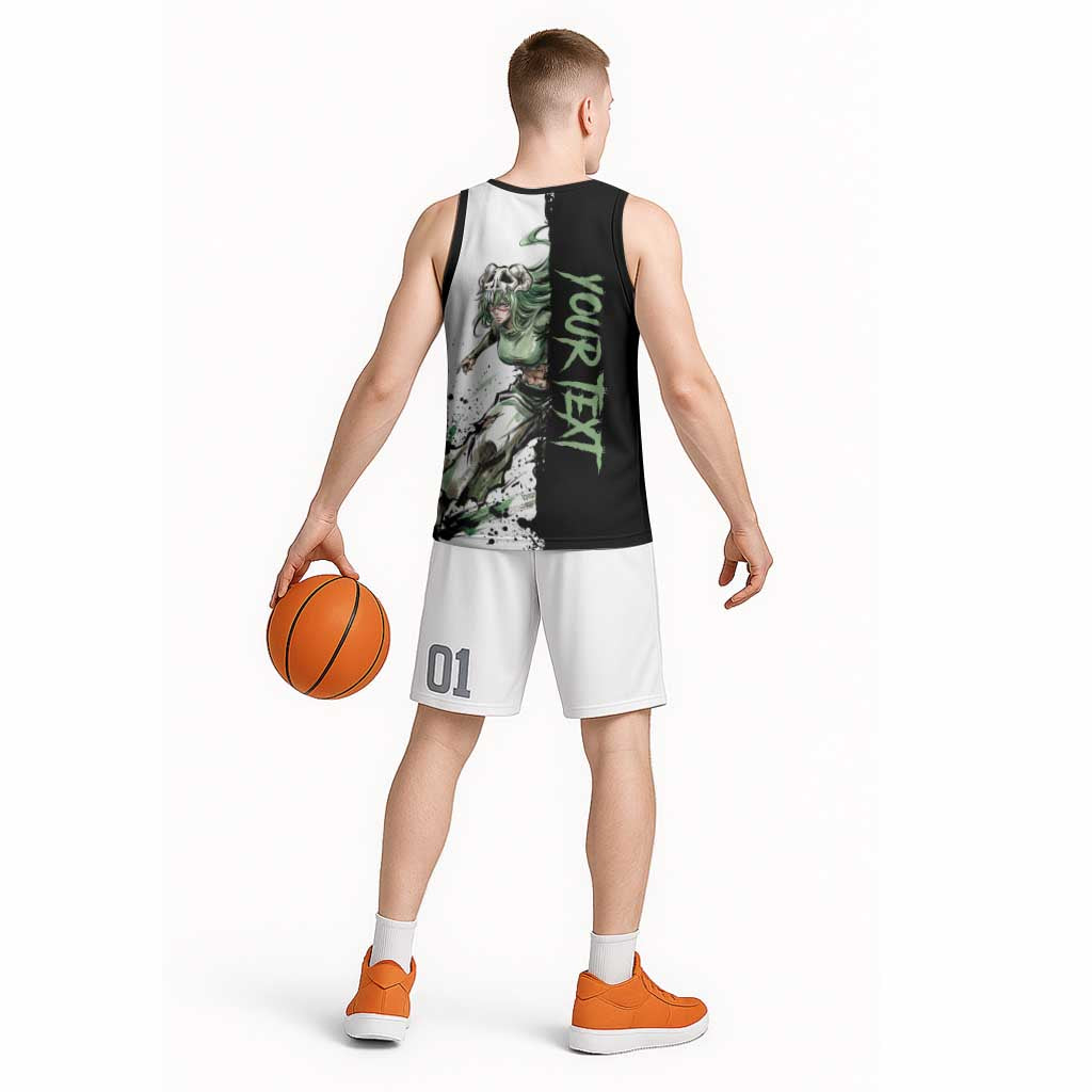 Personalized Nel Tu Basketball Jersey Ink Splash Anime Brush Style