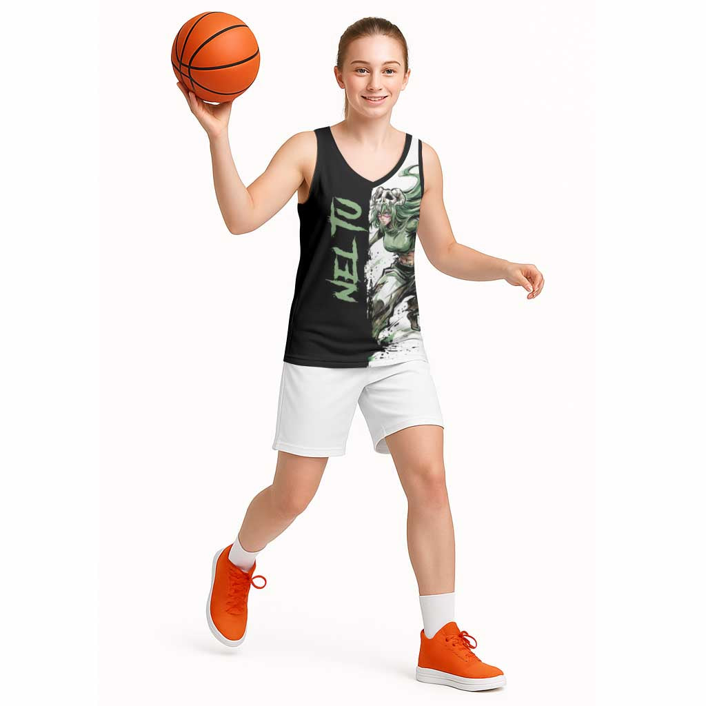 Personalized Nel Tu Basketball Jersey Ink Splash Anime Brush Style