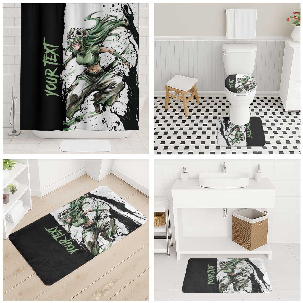 Personalized Nel Tu Bathroom Set Ink Splash Anime Brush Style