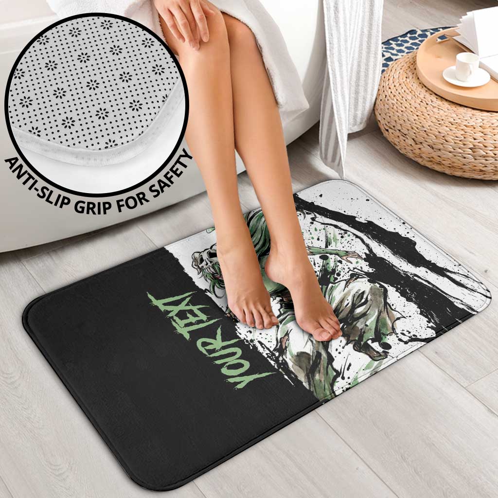 Personalized Nel Tu Bathroom Set Ink Splash Anime Brush Style