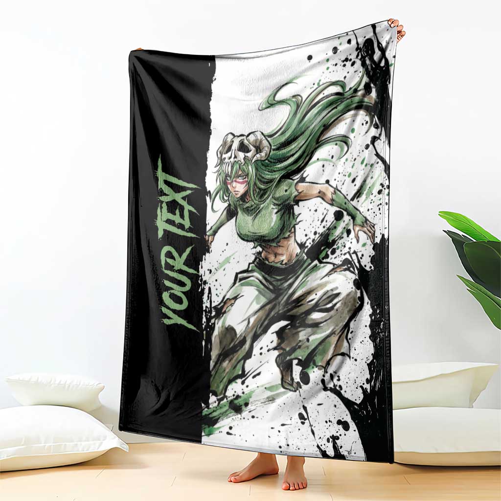 Personalized Nel Tu Blanket Ink Splash Anime Brush Style