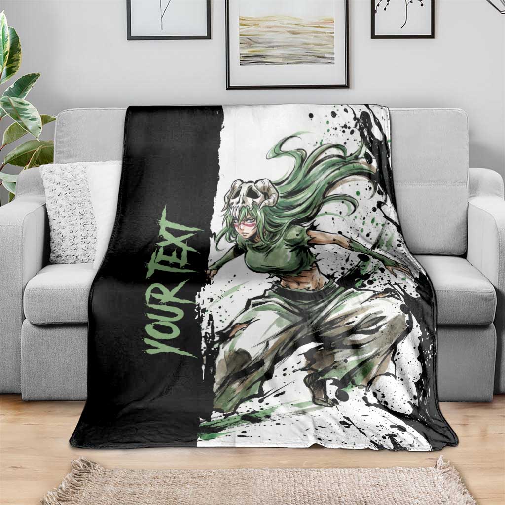 Personalized Nel Tu Blanket Ink Splash Anime Brush Style
