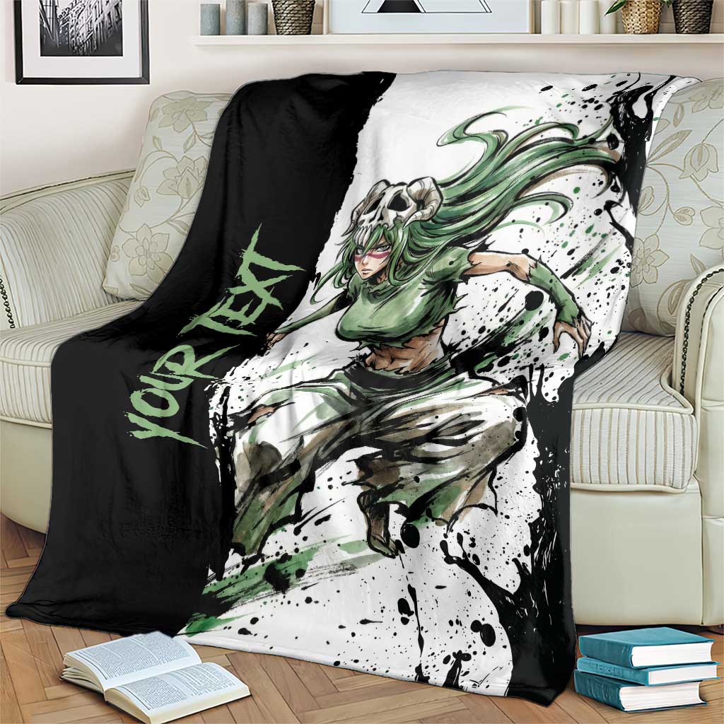 Personalized Nel Tu Blanket Ink Splash Anime Brush Style