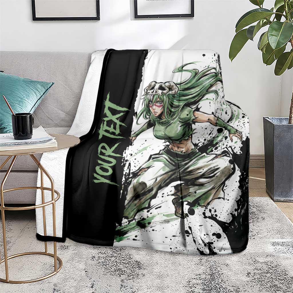 Personalized Nel Tu Blanket Ink Splash Anime Brush Style