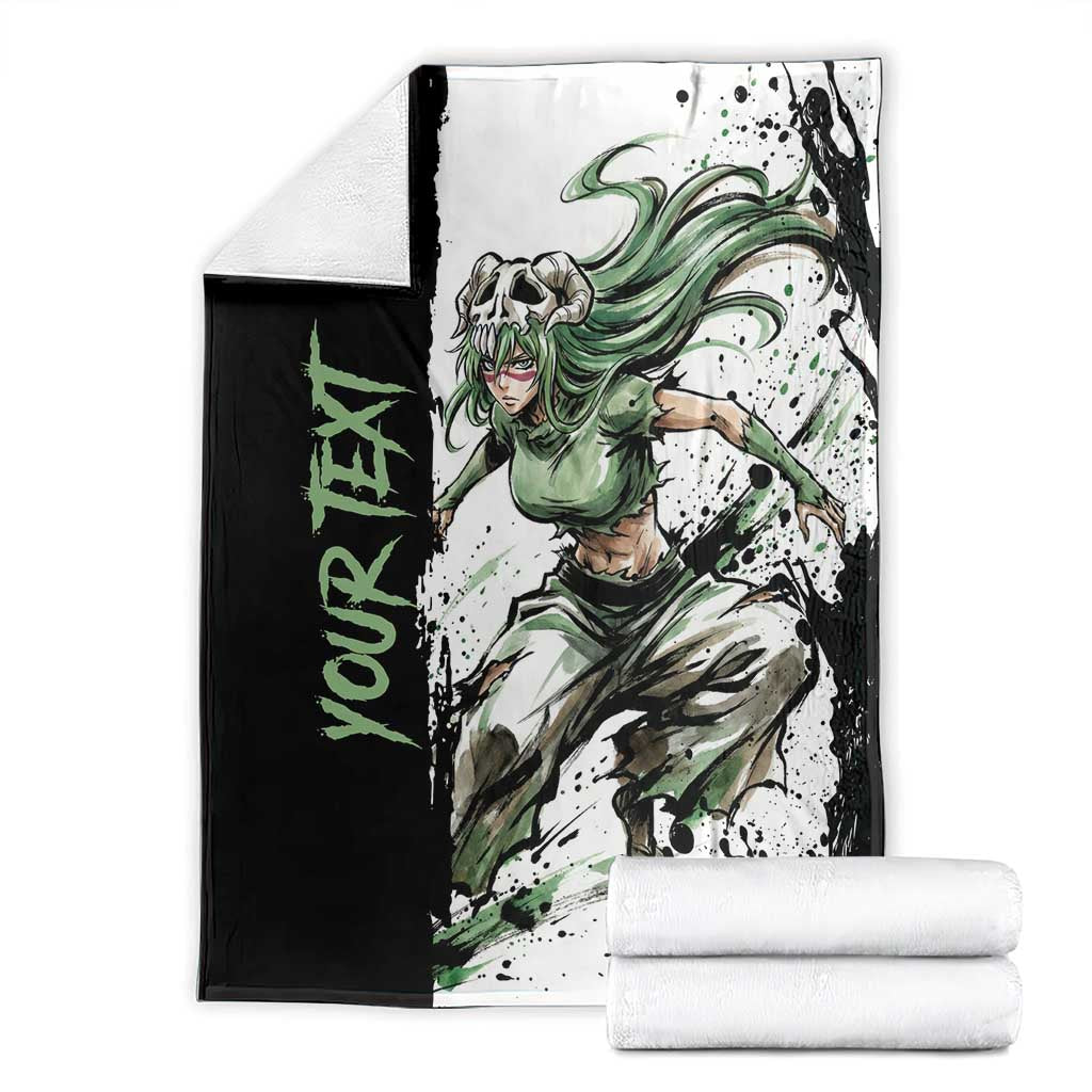 Personalized Nel Tu Blanket Ink Splash Anime Brush Style