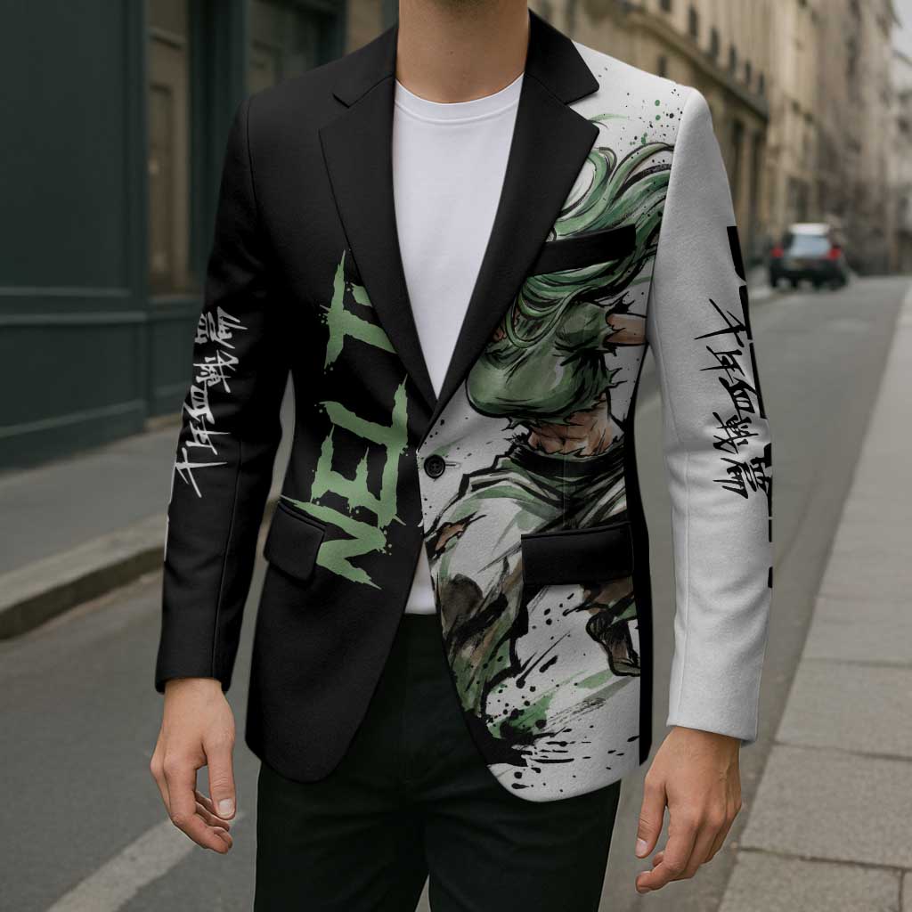 Personalized Nel Tu Blazer Ink Splash Anime Brush Style