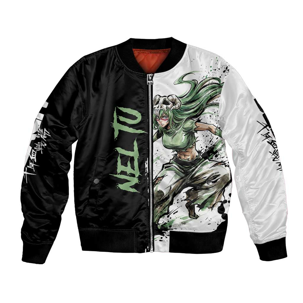 Personalized Nel Tu Bomber Jacket Ink Splash Anime Brush Style