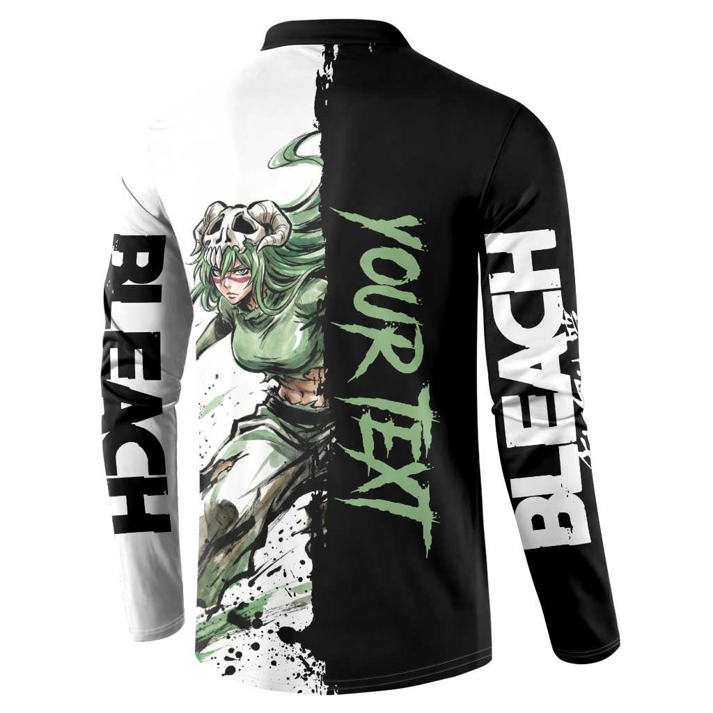 Personalized Nel Tu Button Sweatshirt Ink Splash Anime Brush Style