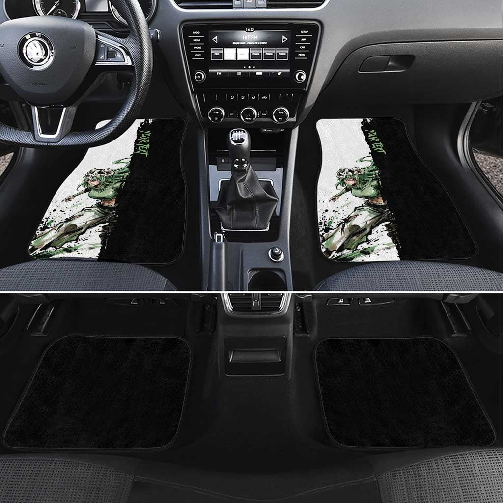 Personalized Nel Tu Car Mats Ink Splash Anime Brush Style