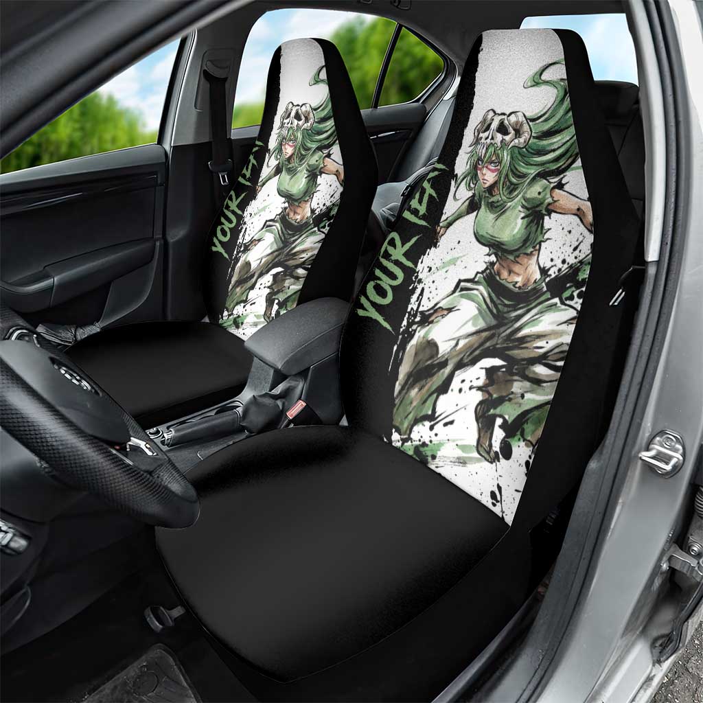 Personalized Nel Tu Car Seat Cover Ink Splash Anime Brush Style