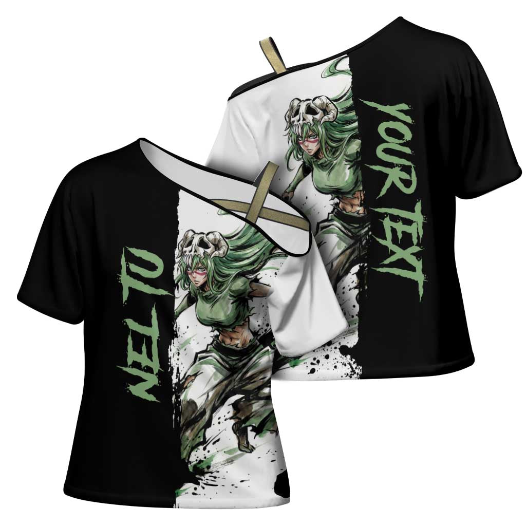 Personalized Nel Tu Cross Shoulder Shirt Ink Splash Anime Brush Style
