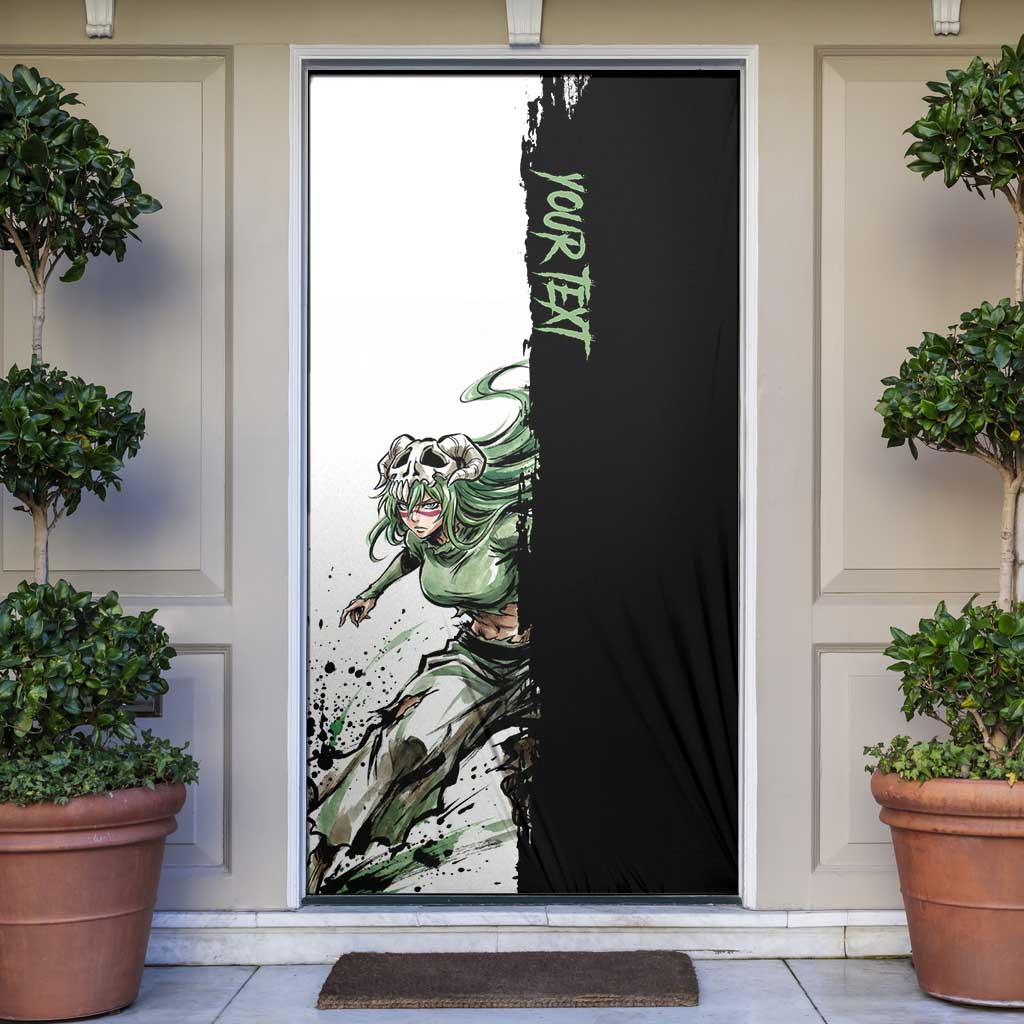 Personalized Nel Tu Door Cover Ink Splash Anime Brush Style