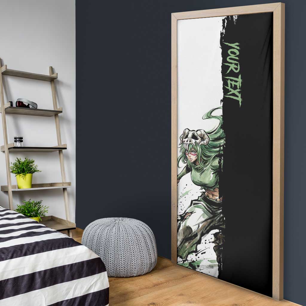 Personalized Nel Tu Door Cover Ink Splash Anime Brush Style
