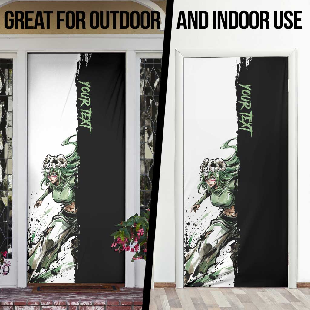 Personalized Nel Tu Door Cover Ink Splash Anime Brush Style