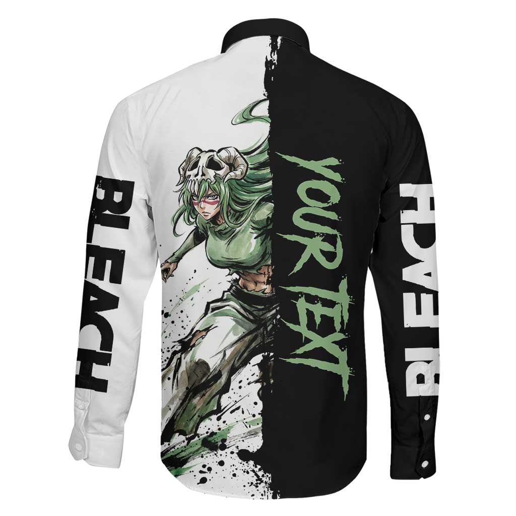Personalized Nel Tu Family Matching Long Sleeve Bodycon Dress and Hawaiian Shirt Ink Splash Anime Brush Style