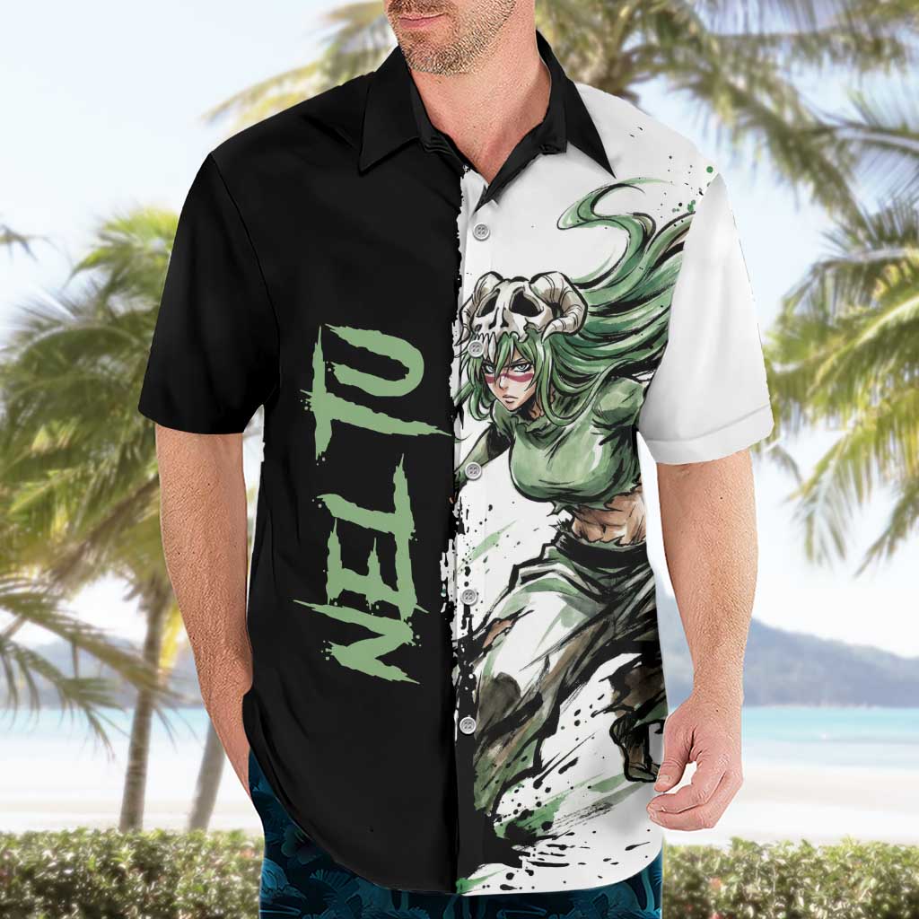 Personalized Nel Tu Hawaiian Shirt Ink Splash Anime Brush Style