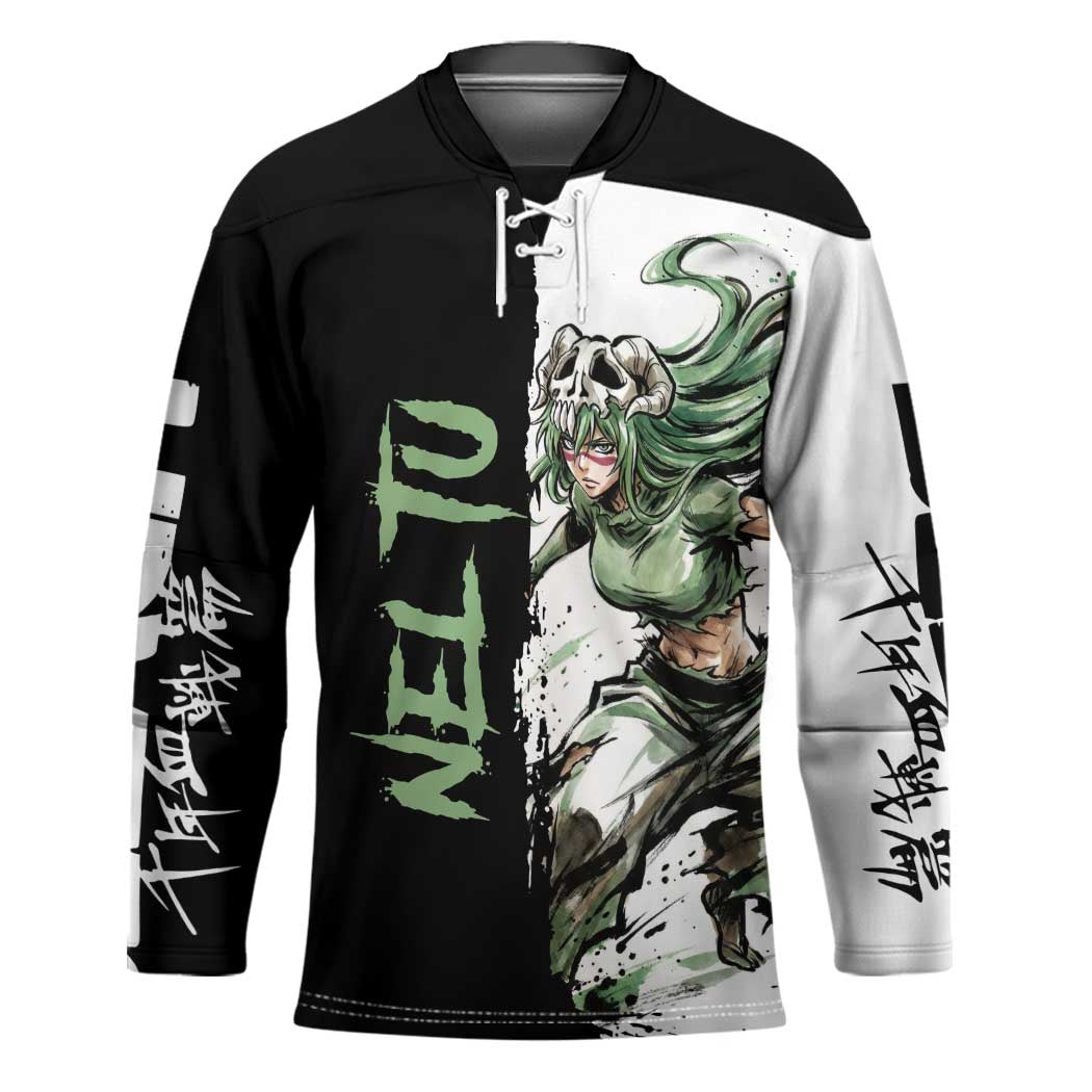 Personalized Nel Tu Hockey Jersey Ink Splash Anime Brush Style