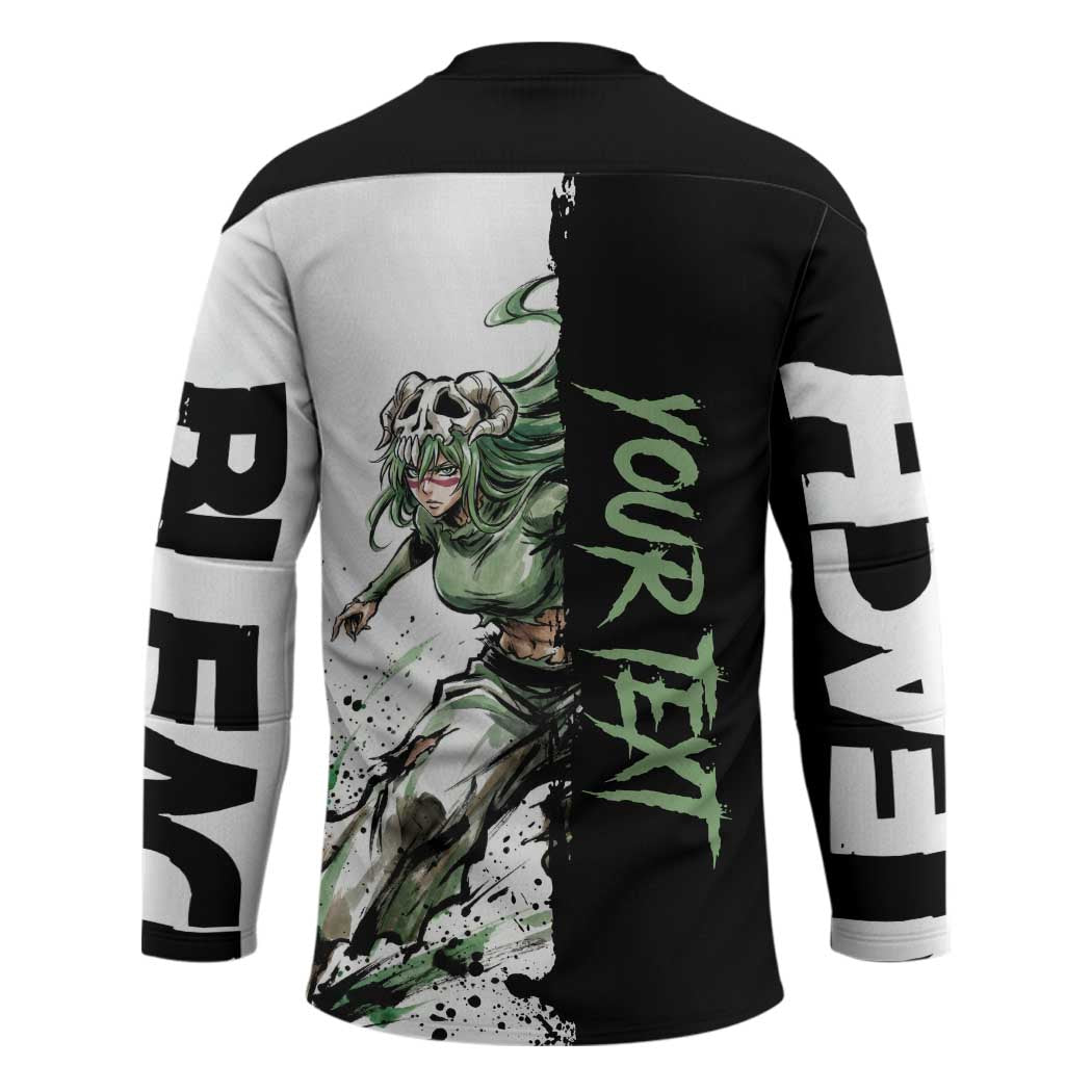 Personalized Nel Tu Hockey Jersey Ink Splash Anime Brush Style