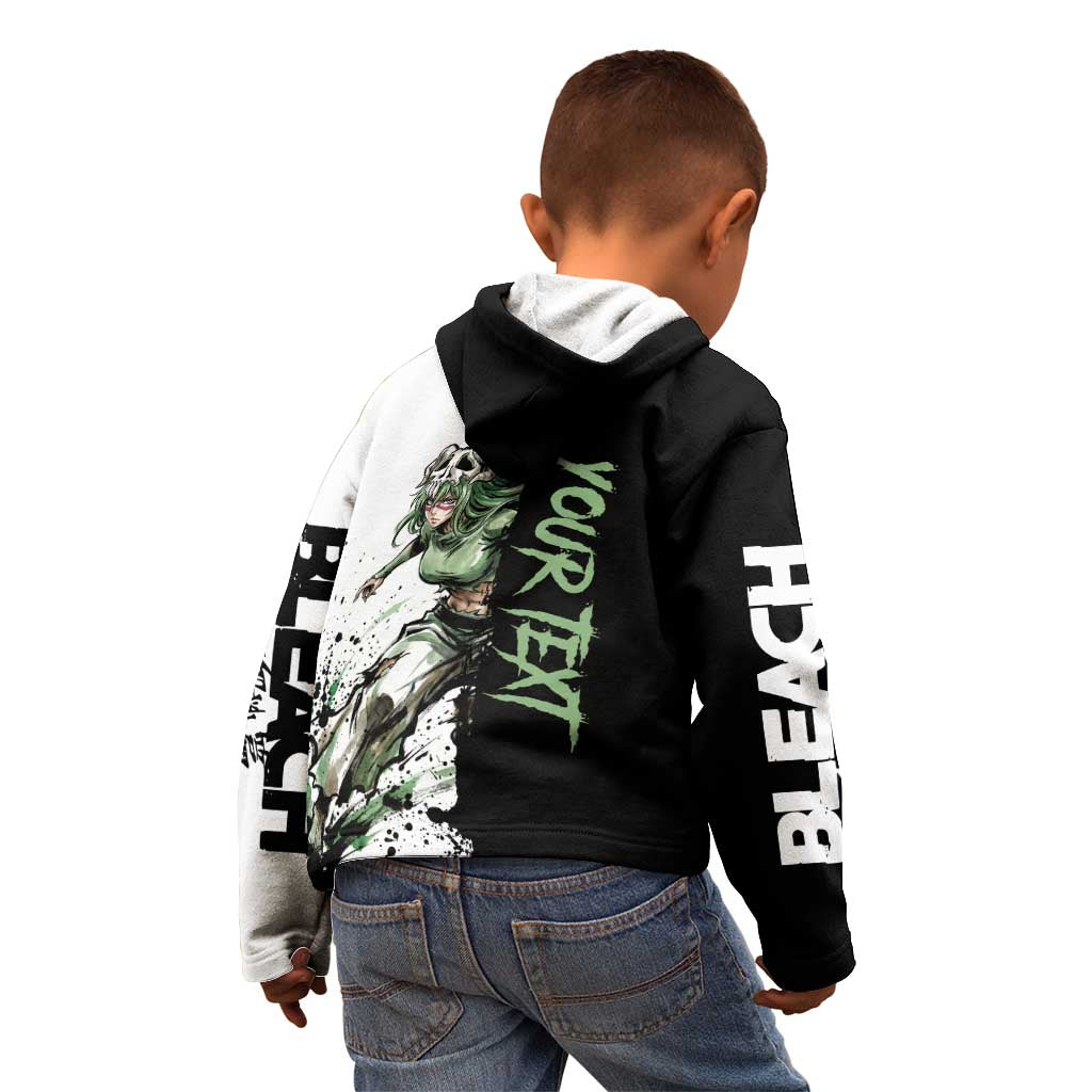 Personalized Nel Tu Kid Hoodie Ink Splash Anime Brush Style