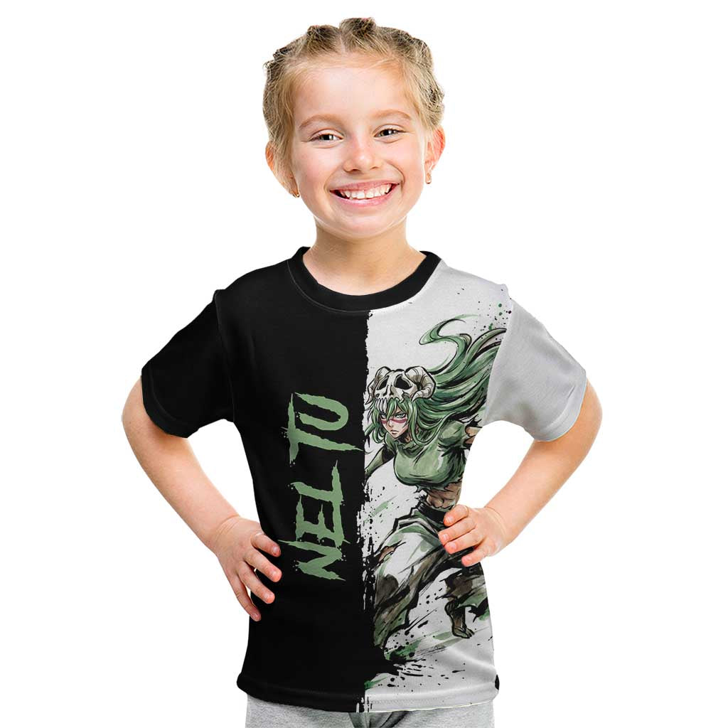 Personalized Nel Tu Kid T Shirt Ink Splash Anime Brush Style