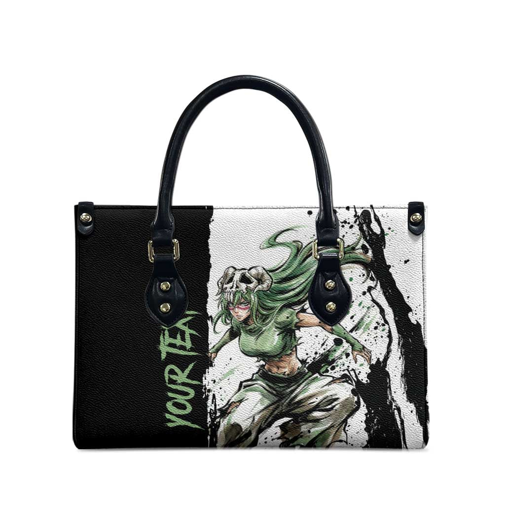 Personalized Nel Tu Leather Bag Ink Splash Anime Brush Style