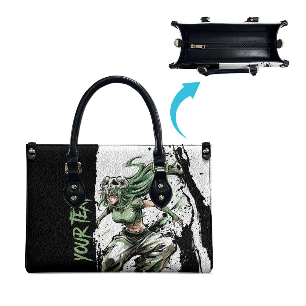 Personalized Nel Tu Leather Bag Ink Splash Anime Brush Style