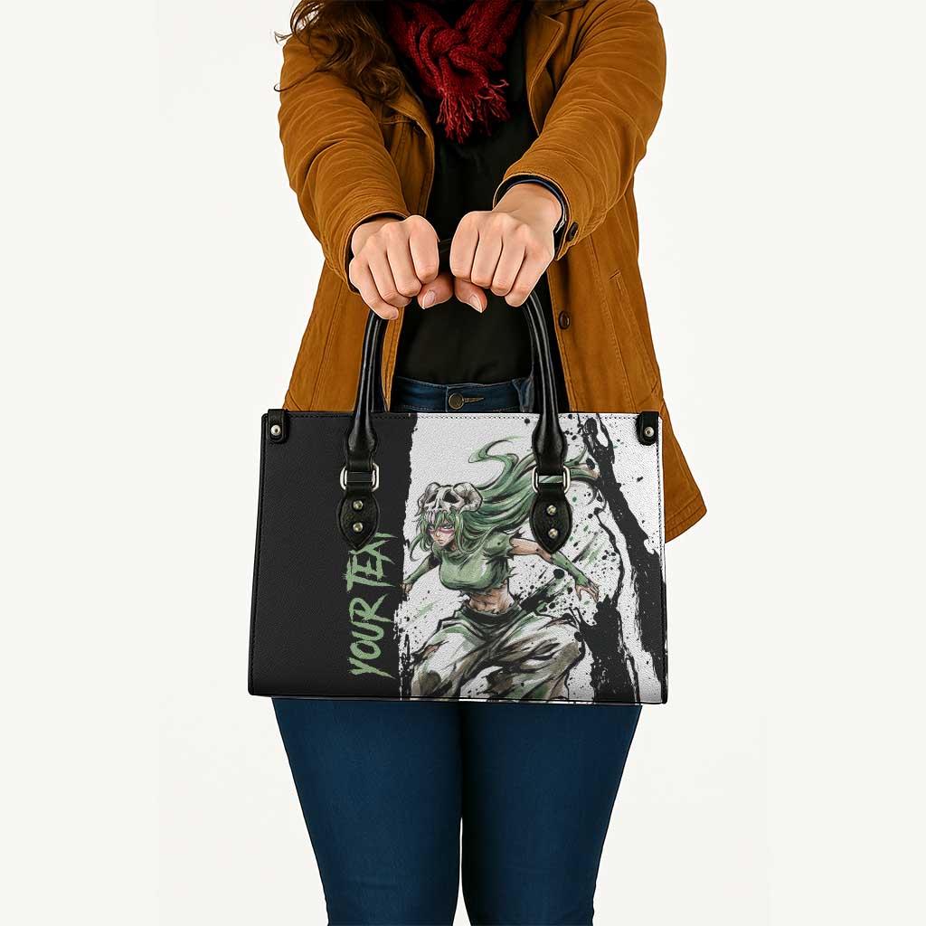 Personalized Nel Tu Leather Bag Ink Splash Anime Brush Style