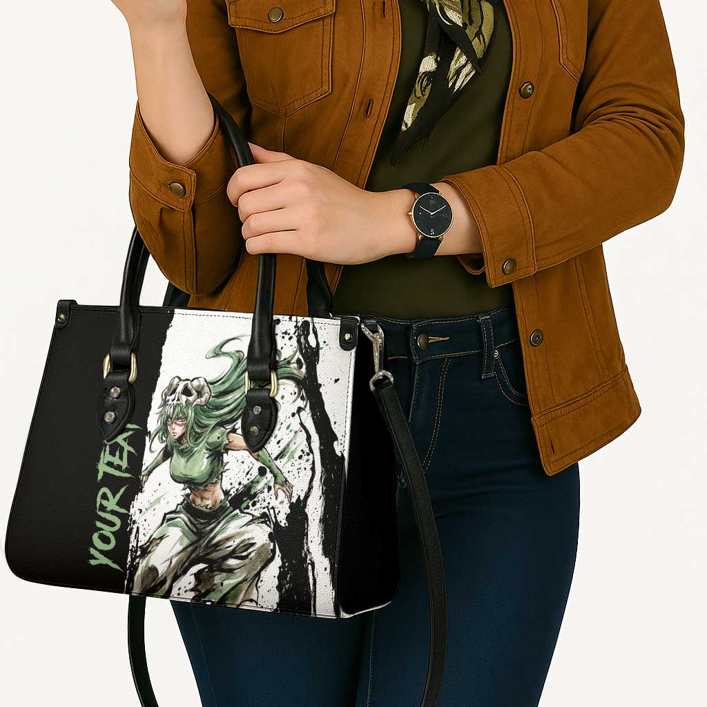 Personalized Nel Tu Leather Bag Ink Splash Anime Brush Style