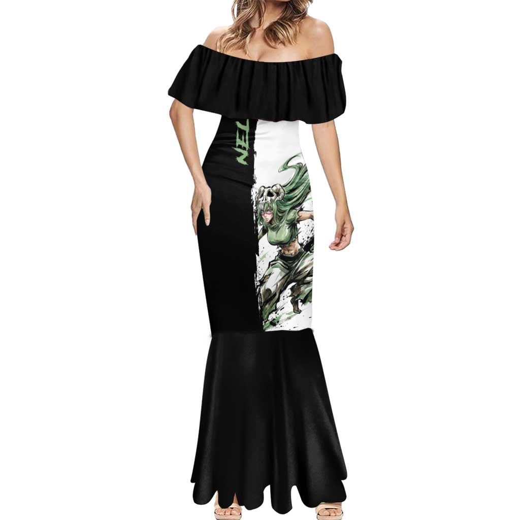 Personalized Nel Tu Mermaid Dress Ink Splash Anime Brush Style
