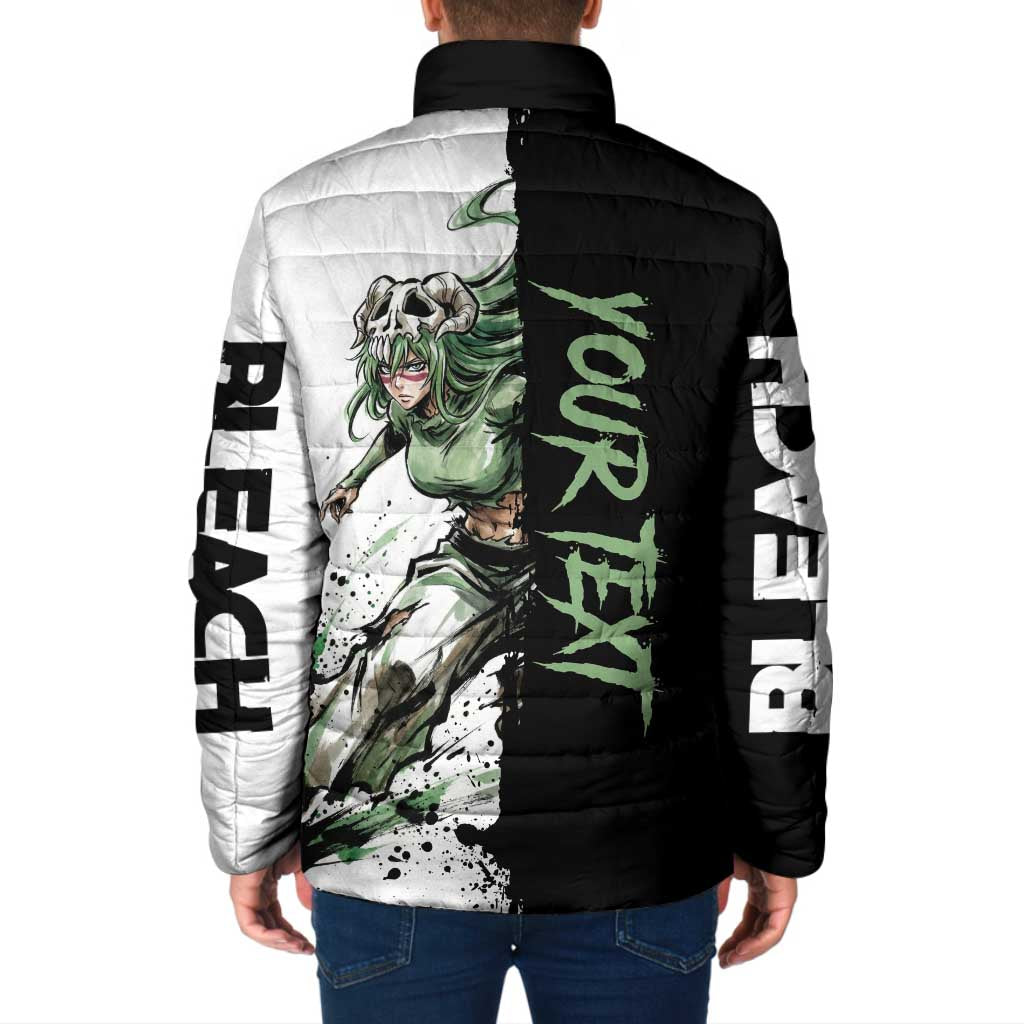 Personalized Nel Tu Padded Jacket Ink Splash Anime Brush Style