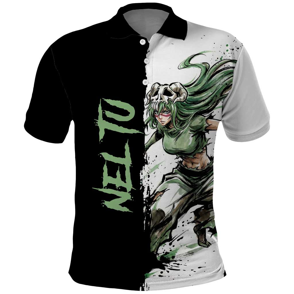 Personalized Nel Tu Polo Shirt Ink Splash Anime Brush Style