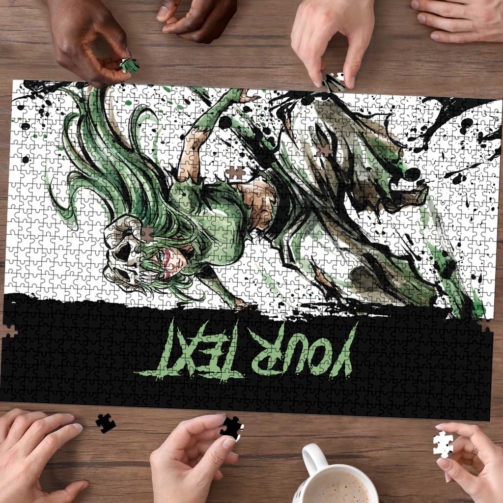 Personalized Nel Tu Puzzle Ink Splash Anime Brush Style